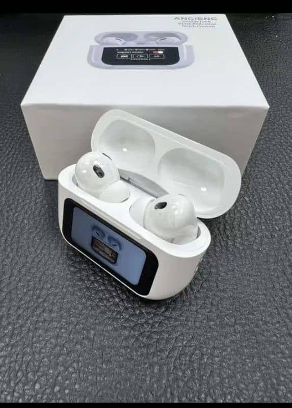 white Achieve Noise cancelling Bluetooth Earbuds with Longe Battery 3