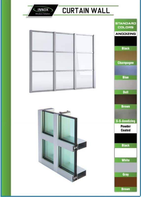 Aluminium windows doors UPVC Glass Doors Windows Glass Sliding windows 15