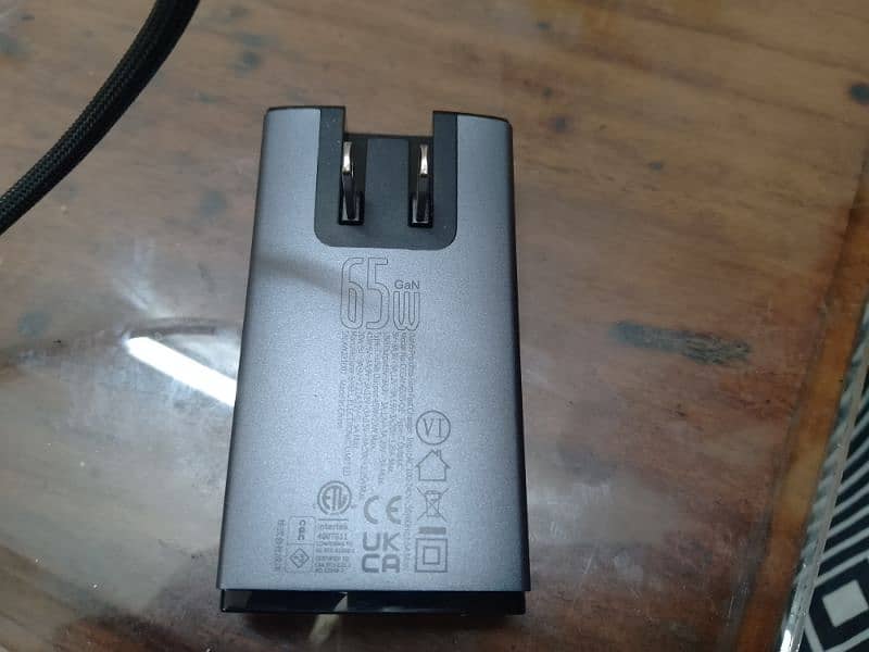 Baseus 65 w charger good as new 1