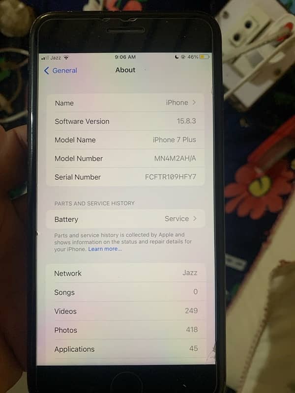 iPhone 7Plus 128GB 3GB Ram Battery changed full and final price 3