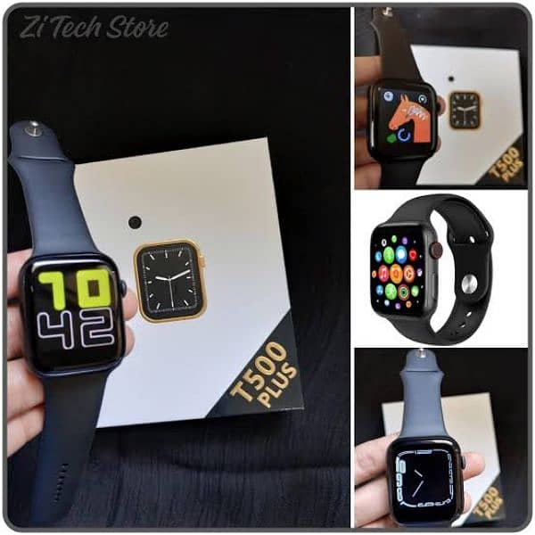 "Brand New T500 Plus Smartwatch - Affordable Price 1