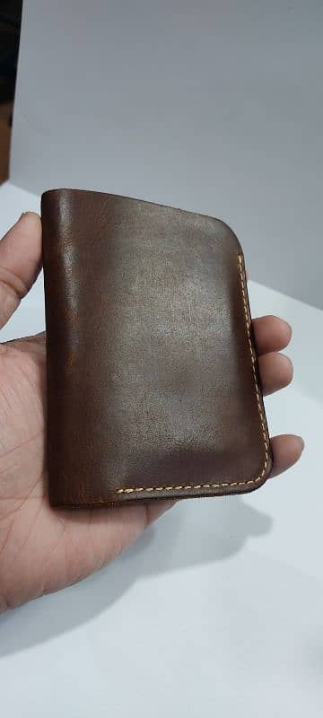 Men BiFold Genuine leather Wallet handmade 0