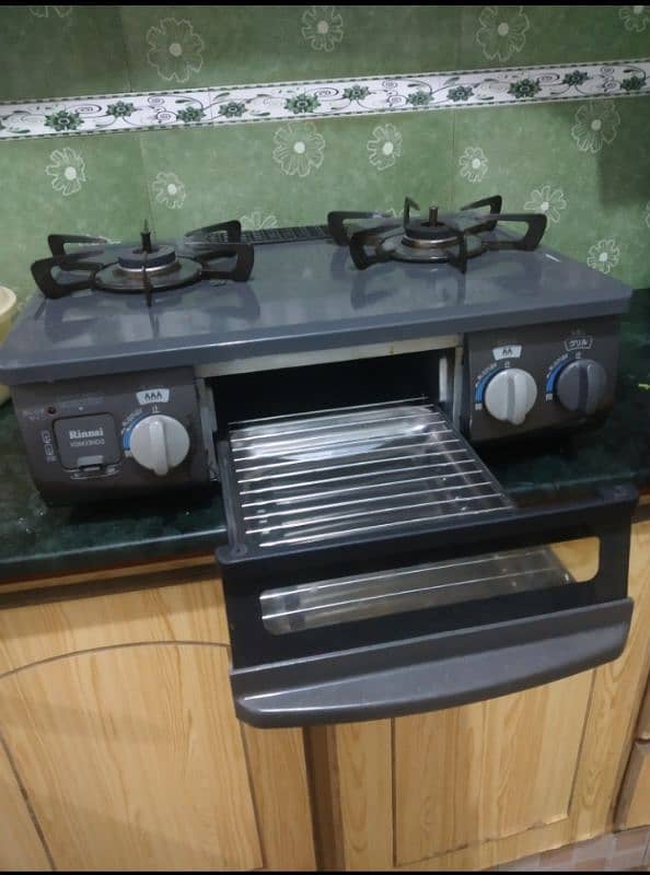 Rinnai imported Japanese stove full automatic with gas grill oven 3