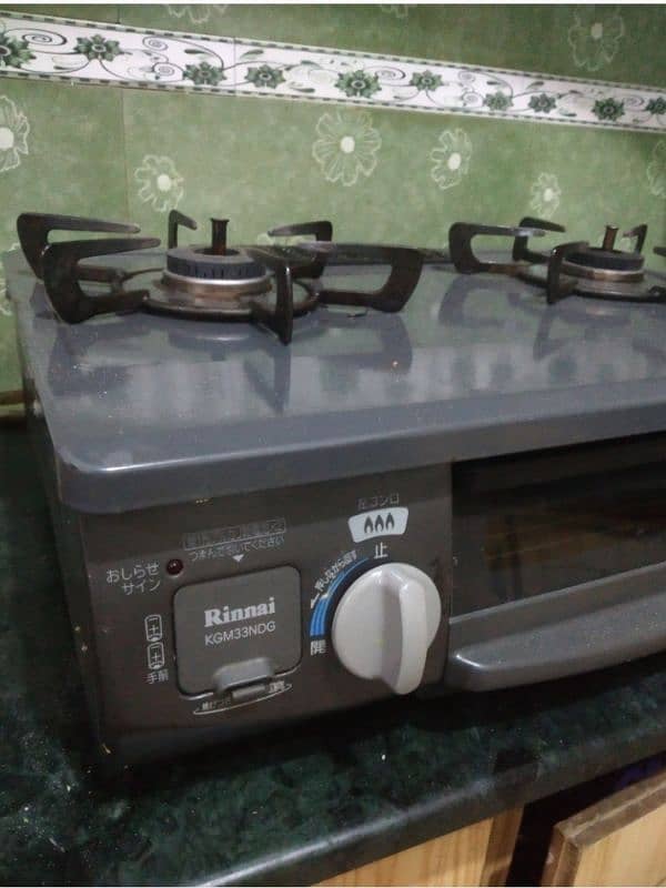 Rinnai imported Japanese stove full automatic with gas grill oven 9