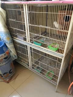 4 Portion Iron Cage for Sale Urgent Sale