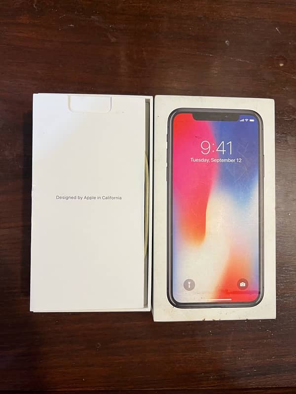 Apple Iphone x pta approved 2