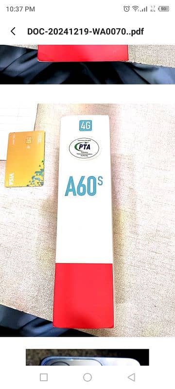 itel A60s 6