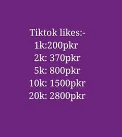 TikTok promotion