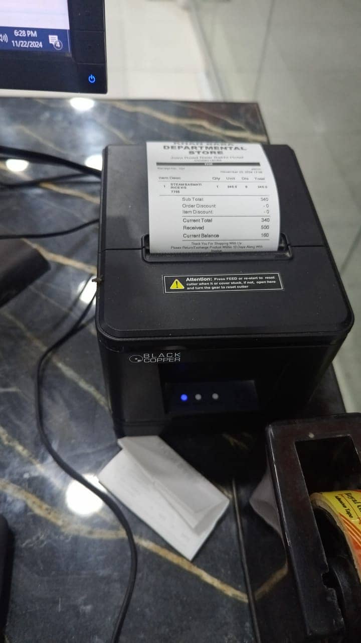 All in one pc , thermal printer , Barcode Printer , Barcode Scanner 8