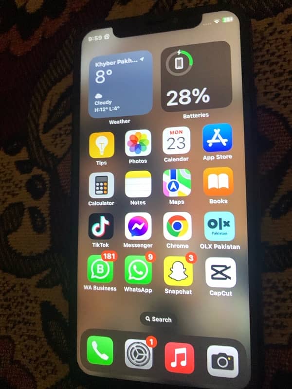 iphone x 256 gp jut like new mobile 0