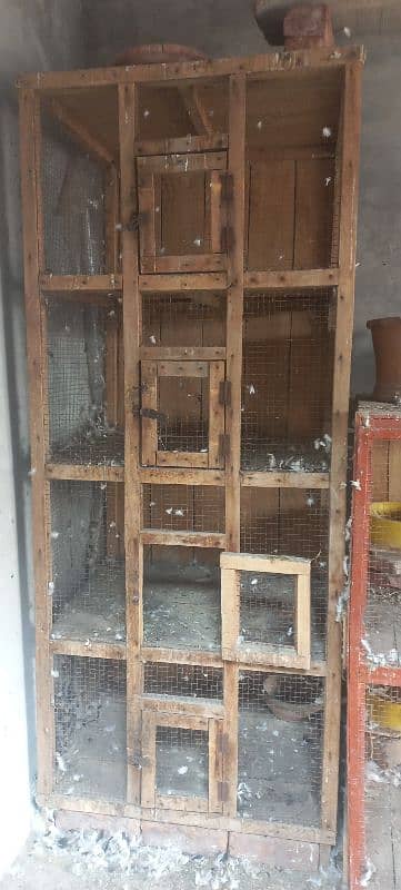 4 portion 2 Wooden Cage available 1