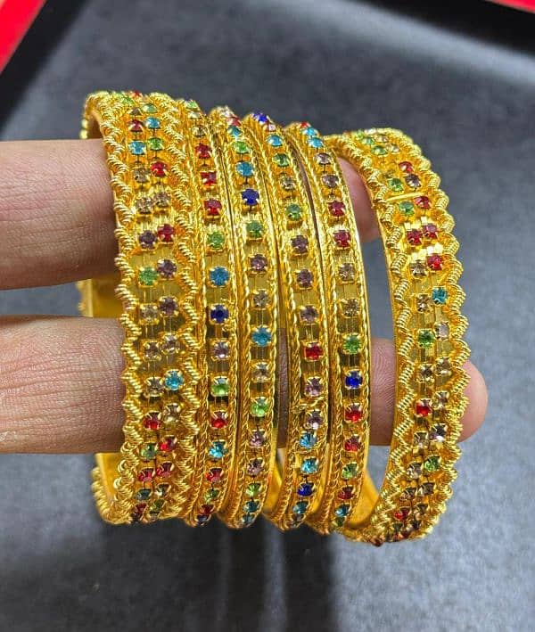 Beautiful fancy bangles for women 2