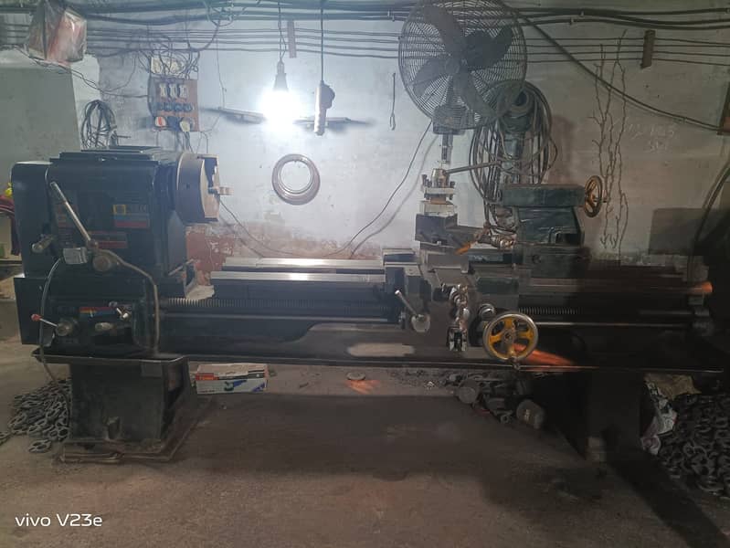 lathe machine 10Feet 4