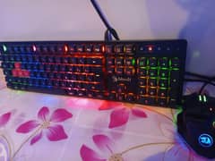 Mecanical Gaming Mouse And keyboard