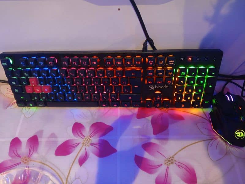 Mecanical Gaming Mouse And keyboard 1