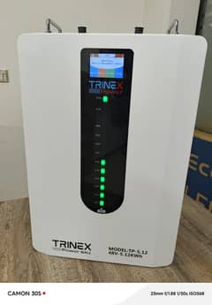 TRINEX lithium battery 51.2v 100ah  built in WiFi