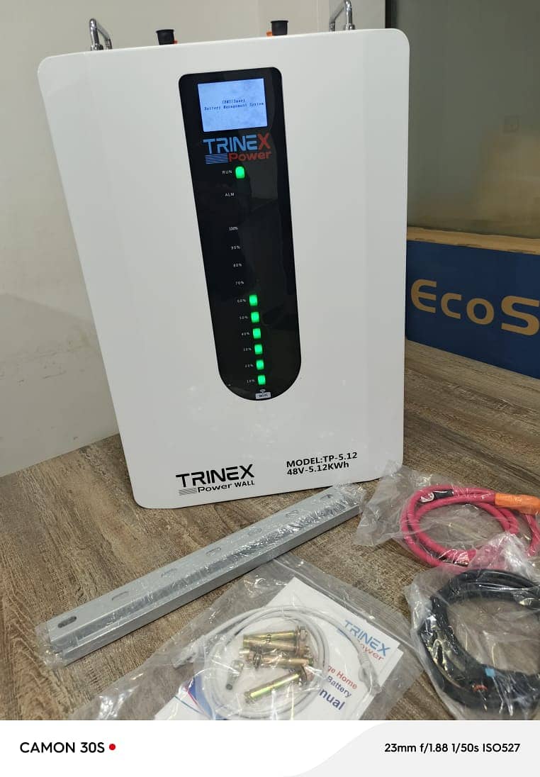 TRINEX lithium battery 51.2v 100ah  built in WiFi 2