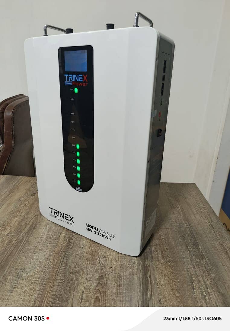 TRINEX lithium battery 51.2v 100ah  built in WiFi 3