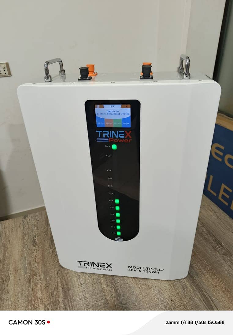 TRINEX lithium battery 51.2v 100ah  built in WiFi 4