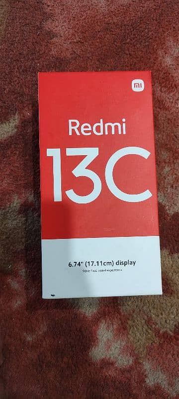 Redmi 13c full box no fault 5000mh battery  6,128gb exchange mobile 2