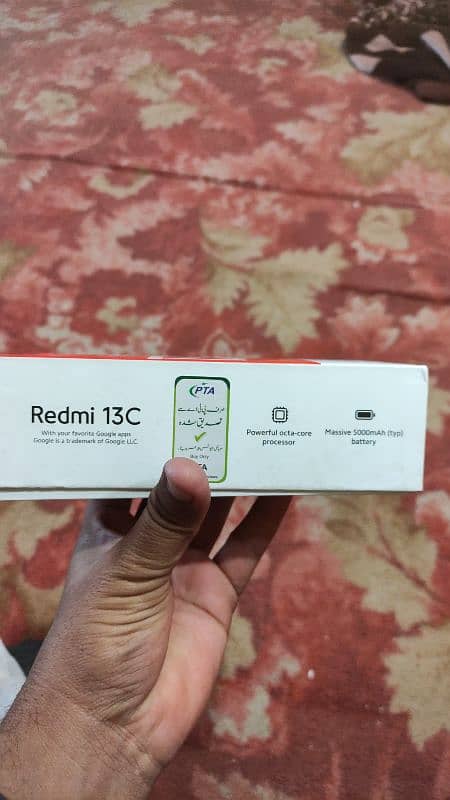 Redmi 13c full box no fault 5000mh battery  6,128gb exchange mobile 3