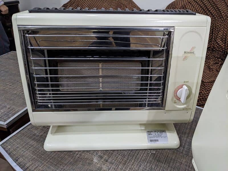 Rinnai Japanese Ceramic Gas Heater 813 & 613 Model 1