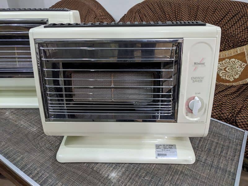 Rinnai Japanese Ceramic Gas Heater 813 & 613 Model 2