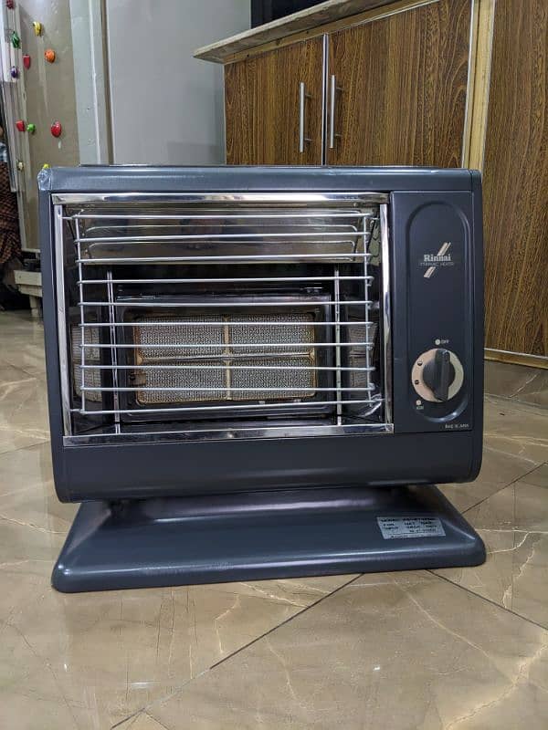 Rinnai Japanese Ceramic Gas Heater 813 & 613 Model 3