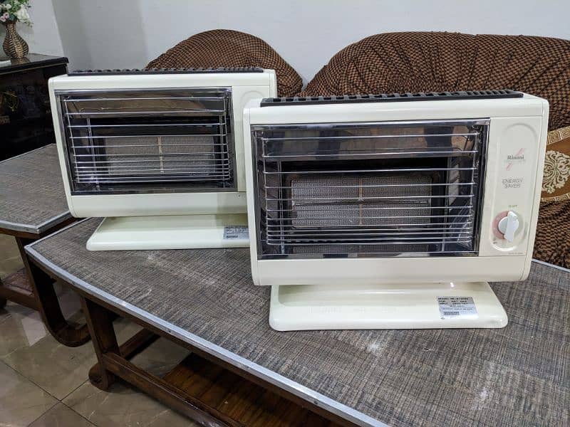 Rinnai Japanese Ceramic Gas Heater 813 & 613 Model 12