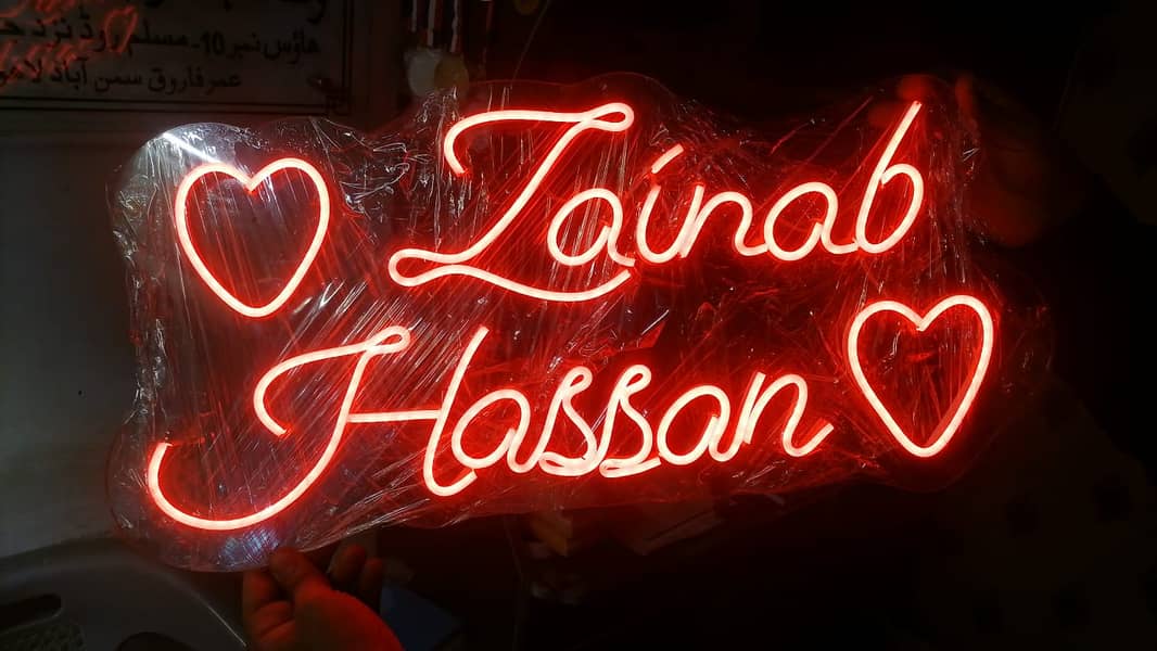 3d sign board/Neon Lights/Neon Sign boards/light sign/Acrylic sign 15