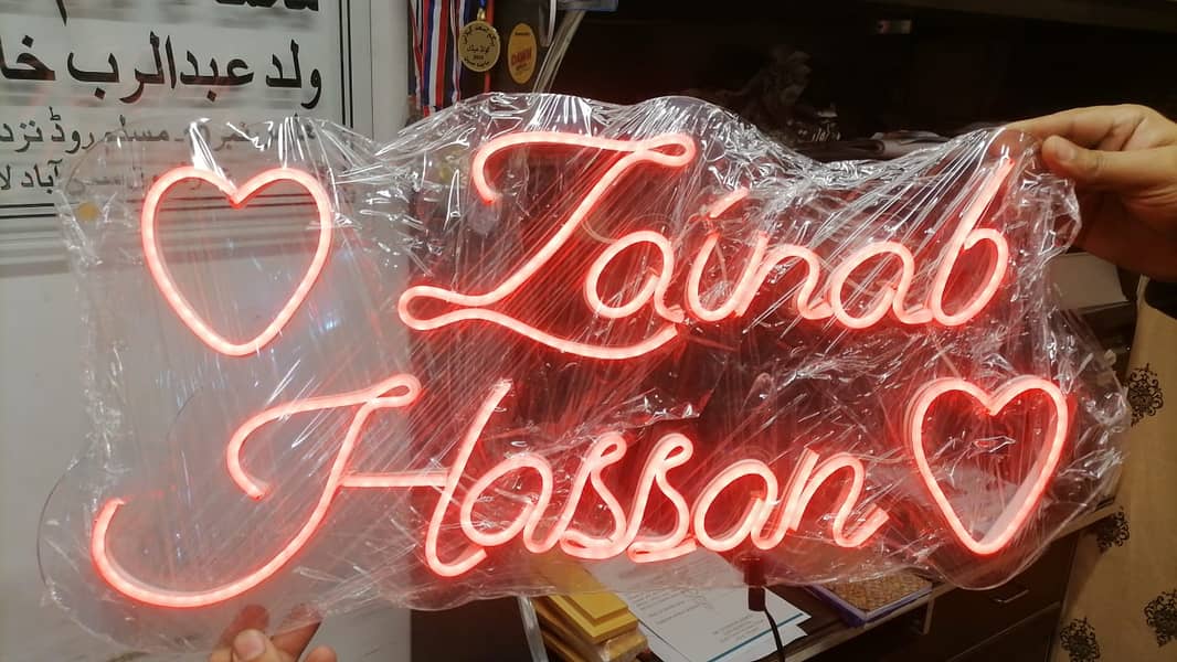 3d sign board/Neon Lights/Neon Sign boards/light sign/Acrylic sign 16