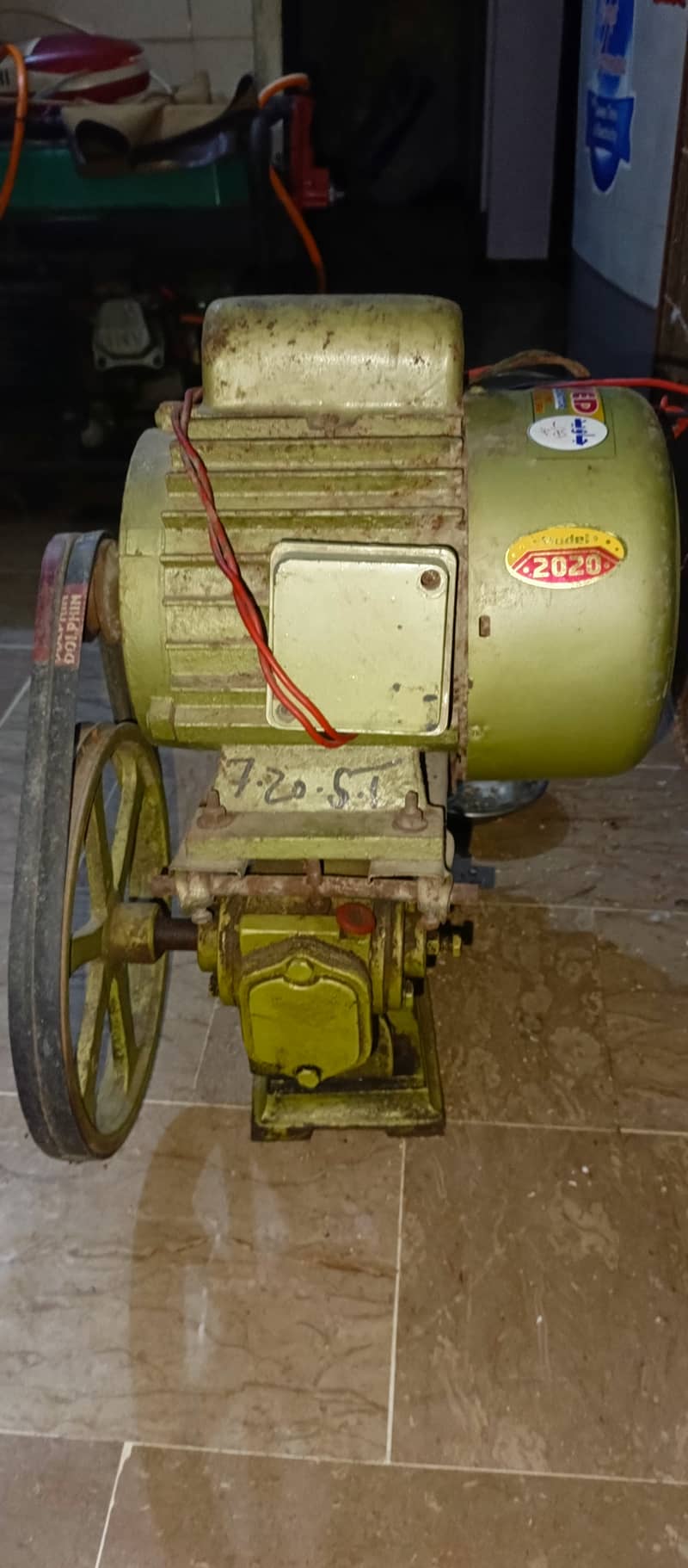 1 Hp Donkey Pump With Heavy Double Belt Copper Motor 0