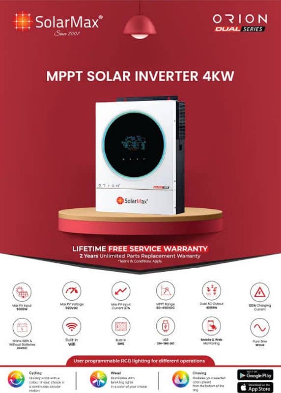 Solarmax Orion 4Kw Dual 3