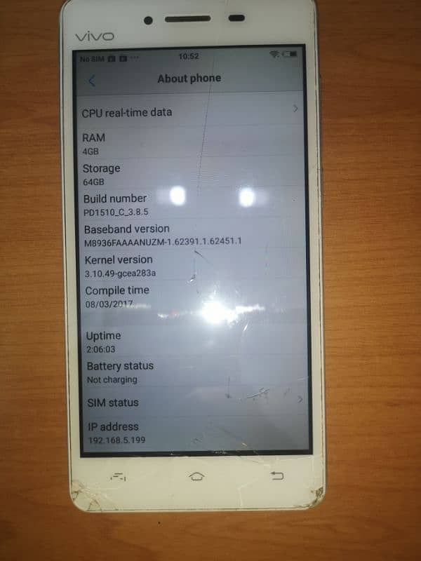 Vivo Y51 A used 1