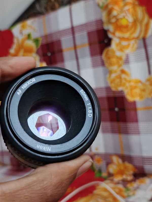 Nikon 50mm f1.8 D lens 9.5/10 condition used only for few times 0