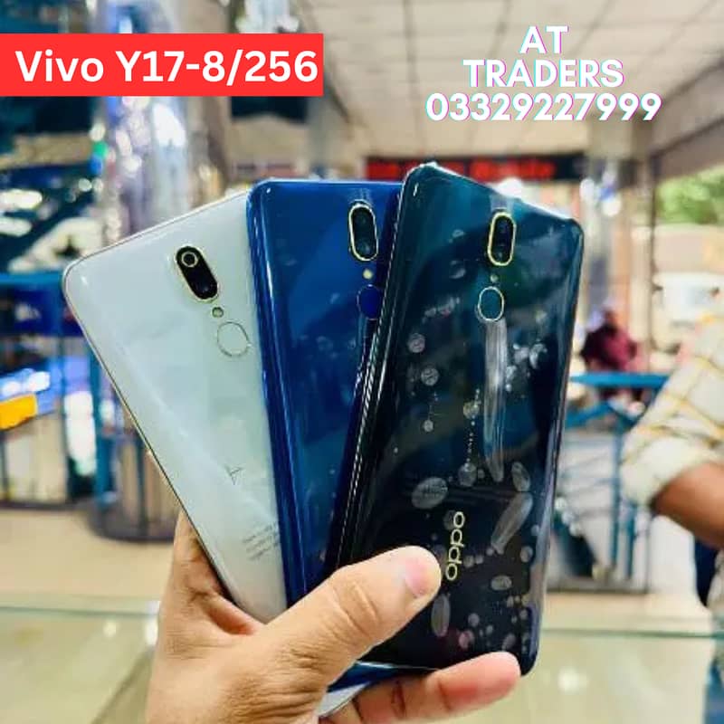 Vivo Y17 8/256, Oppo F15 8/256, Oppo Reno Z 8/256, Oppo F11,Vivo S1 5