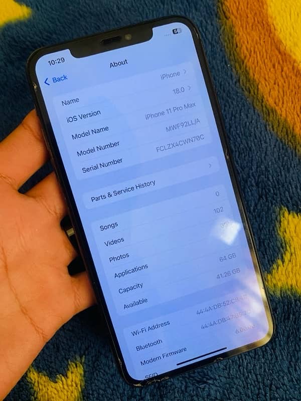 iPhone 11 Pro Max 64gb 6