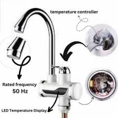 Instant Water Heater Tap with Shower, White/whole sale (03024091975)