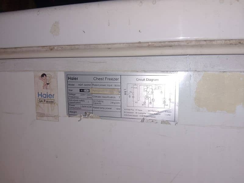 Haier Deep Freezer 2