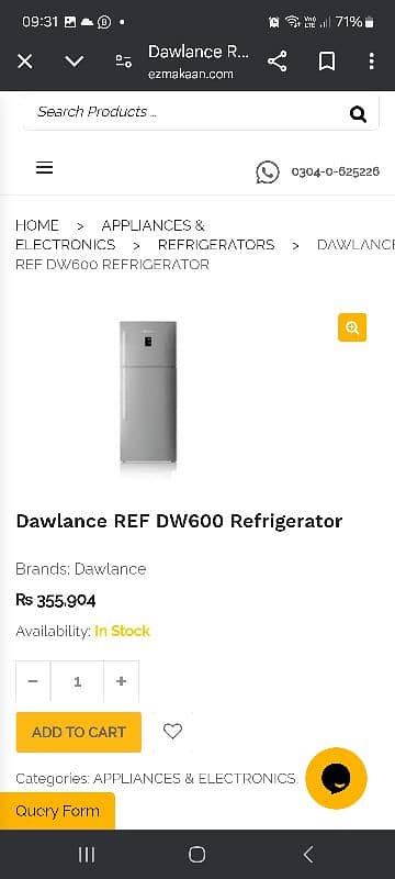 Dawlence Refrigerator (made in turkey) 7