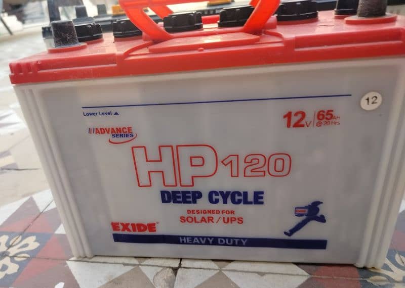 EXIDE HP 120 BATTERY 0