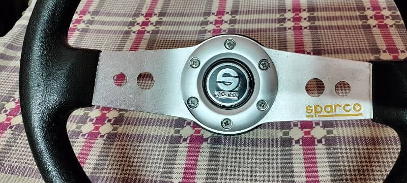 Slightly Used Sparco Steering wheel 3