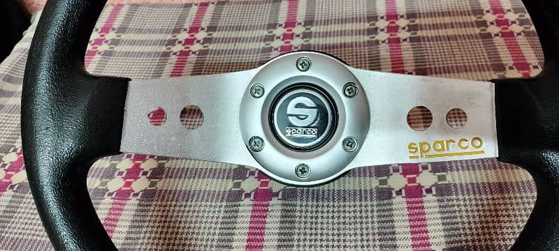 Slightly Used Sparco Steering wheel 4