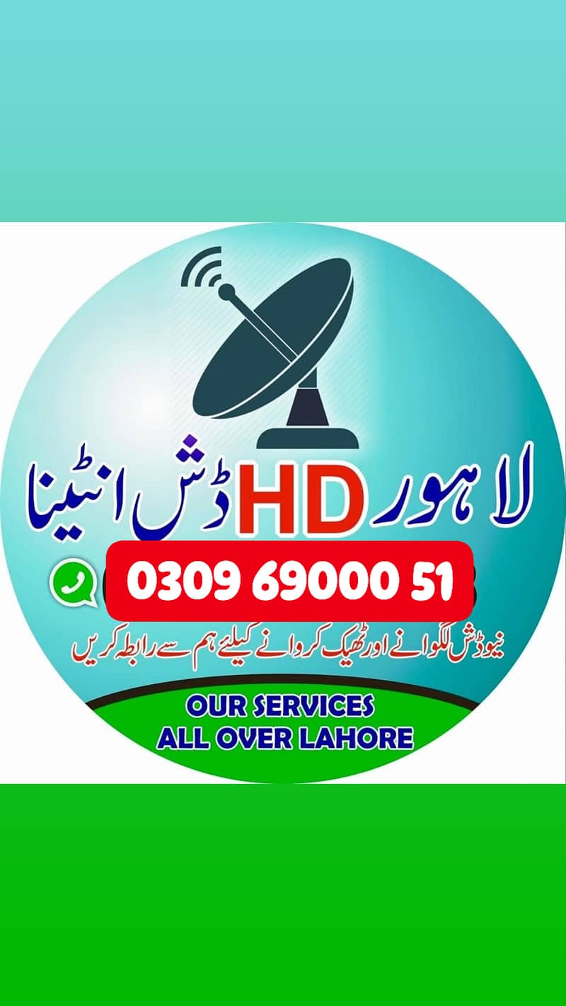 HD dish antenna TV installation 0309.69000. 51 0