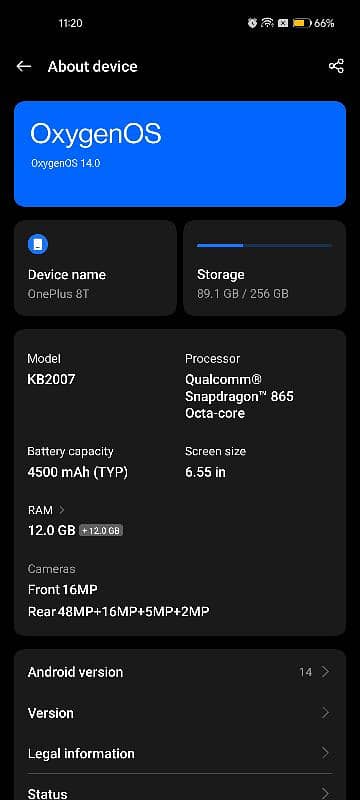 One Plus 8T 12gb | Better than others Non Pta Phones Xiaomi Mi Samsung 10