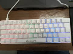 Brand new Mechanical Keyboard and Mouse set || White color