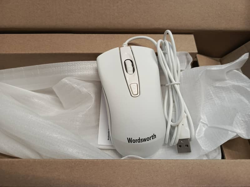 Brand new Mechanical Keyboard and Mouse set || White color 1