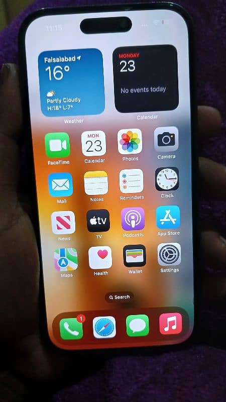 iPhone 14 pro non pta 256 gb full ok with box and charger 0