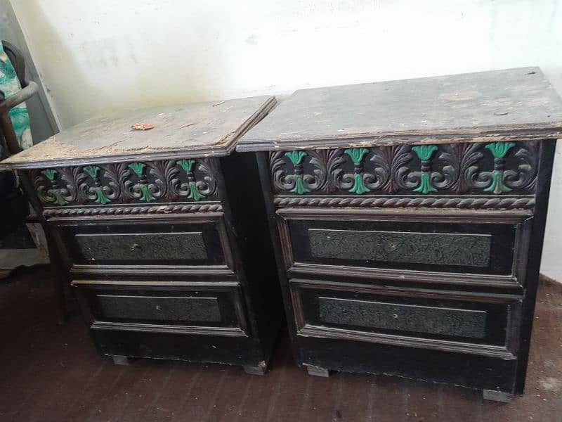 Double bed and side tables for sale 3