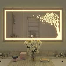 light mirror/glass/window/aluminium doors/glass door 5